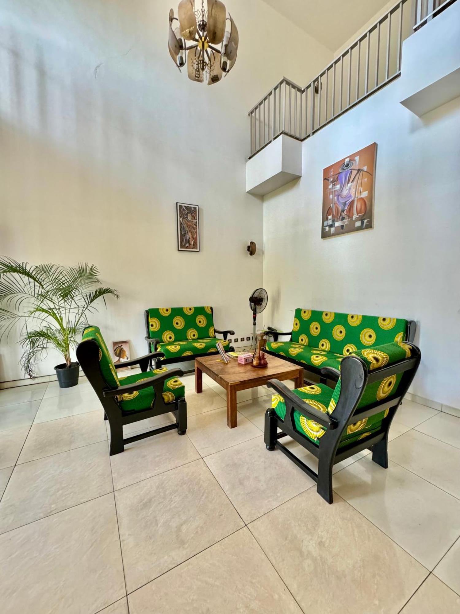 Guesthouse Cocotiers Cotonou Dış mekan fotoğraf